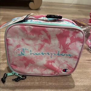 ✅Last deal ✅Champion Pink Tie-Dye Lunch Bag